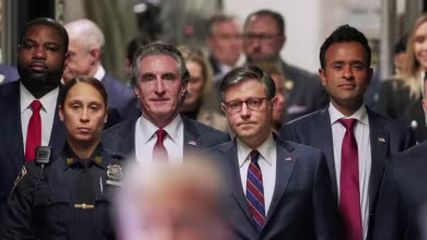 Who showed up to support Trump on second day of Michael Cohen’s testimony