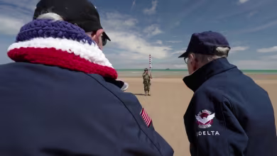 Some veterans who stormed Normandy return for the first time