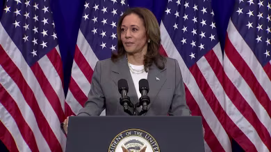 Harris: Trump 'proudly takes credit' for overturning Roe v. Wade