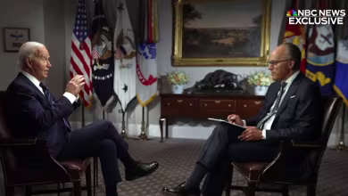 Exclusive: Biden on his conversation with Trump and heated campaign rhetoric