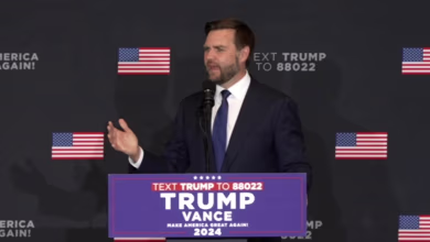 'Tone down the temperature': J.D. Vance praises Trump's leadership