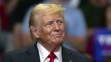 Trump reacts to Biden withdrawing from 2024 presidential race