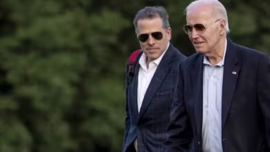 Hunter Biden praises father for years of service