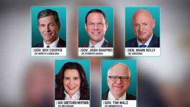 Harris campaign requests vetting materials from five potential VP picks