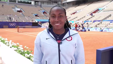 Coco Gauff talks being selected as flag bearer for Paris Olympics