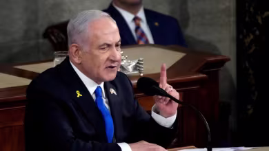 Netanyahu thanks Trump for his leadership in address to Congress