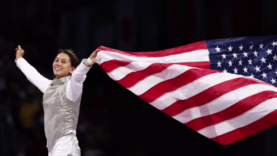 Olympic fencer Lee Kiefer 'couldn't ask for anything more' after winning second gold medal
