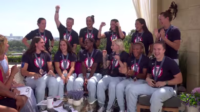 Team USA’s women’s rugby team talks to 'TODAY' about historic win