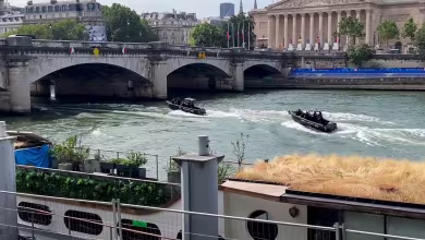 Videos show police presence in Paris ahead of Olympic Games