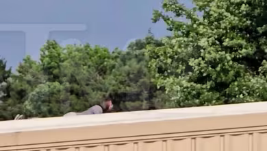 Video shows shooter on roof at Trump rally