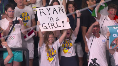 'Ryan it's a girl': Murphy gets surprise gender reveal