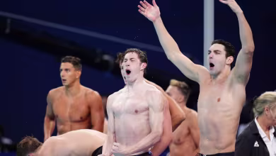 Dressel, men's 4x100m relay earn Team USA's first Paris gold