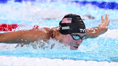 USA's Huske and Walsh go 2-1 in women's 100m butterfly final