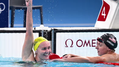 Titmus shines in 400m freestyle final, Ledecky takes bronze