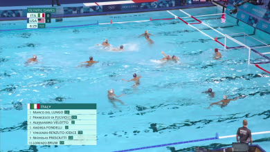 Italy defeats U.S. in men's water polo opener