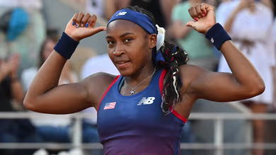 Coco Gauff has straight-sets win in Olympic debut in Paris