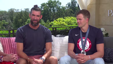 Swimmer Nic Fink talks to 'TODAY' about his silver medal win