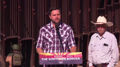 Vance: Harris 'refuses to do her job' at the southern border