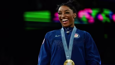 Biles strikes gold, again, in individual all-around competition