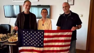 3 Americans return to U.S. after international prisoner swap