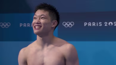 China's Cao Yuan wins gold in men’s 10-meter platform final