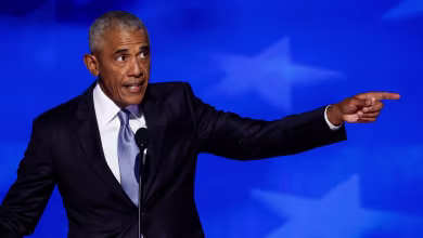 Obama calls Trump a ‘78-year-old billionaire’ with a leaf blower outside America’s window