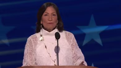 Secretary Haaland thanks Harris for passing 'most ambitious climate action plan'