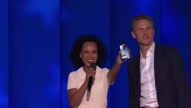 Kerry Washington and Tony Goldwyn reunite to support Harris at DNC