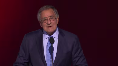 Panetta praises Harris for foreign policy approach