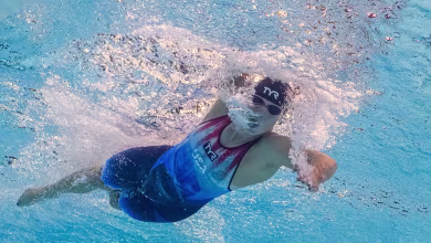 Katie Ledecky wins 1,500-meter freestyle and 8th gold medal