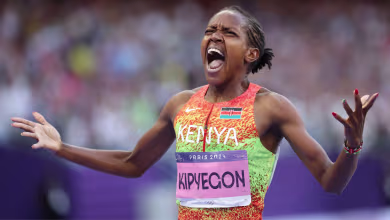 Historic third 1500m gold for Faith Kipyegon