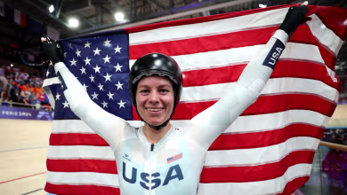 Jennifer Valente wins women's omnium, second gold of Games