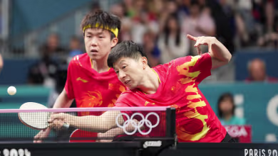 China wins fifth straight gold in men's team table tennis