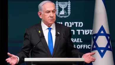 Netanyahu speaks amid Israeli protests for a cease-fire deal