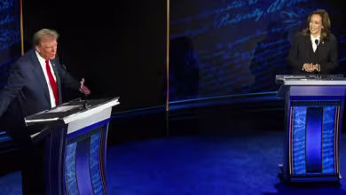 Harris, Trump cross paths again during 9/11 ceremony after fiery debate