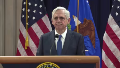 Garland denounces 'escalation of attacks' on Justice Department employees