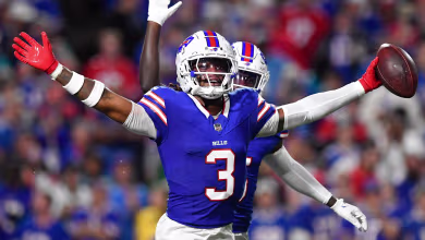 Damar Hamlin has first NFL interception in big night for Buffalo Bills
