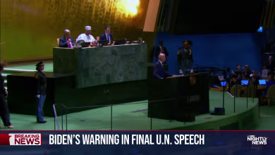 Biden, in final U.N. speech, says world is at an 'inflection point'