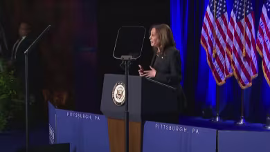 Harris and Trump focus on the economy less than six weeks before election