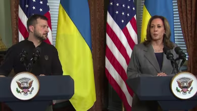 Harris meets with Zelenskyy and vows continued support for Ukraine