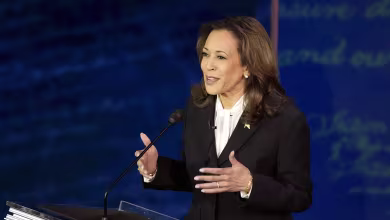 Harris highlights her 'opportunity economy' in contrast to Trump