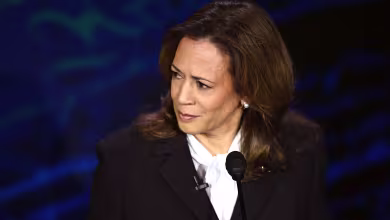 Harris claims Trump was 'handed $400 million on a silver platter' by father