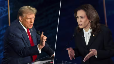 Watch the first debate between Harris and Trump in 3 minutes