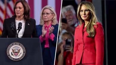 Harris teams up with Cheney; Melania Trump backs abortion rights