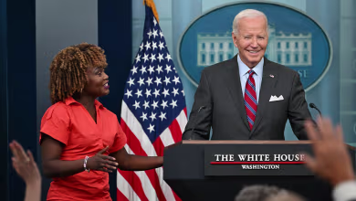 ‘I’m back in’: Biden jokes about reentering the presidential race