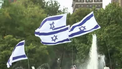 Remembrances and protests in U.S. one year after Oct. 7 attack