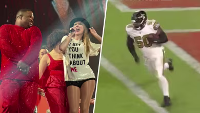 Taylor Swift supports Chiefs, backup dancer roots for rivaling team