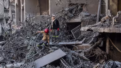 Lebanon says at least 22 killed in Israeli strikes on central Beirut