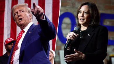 Trump ramps up 'enemy from within' talk; Harris courts key demo
