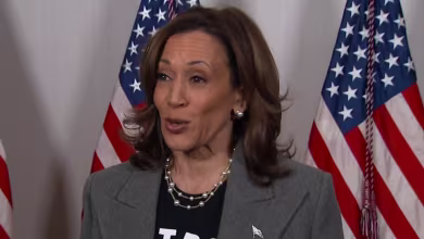 Harris says she's pleased with record early vote turnout in Georgia and N.C.